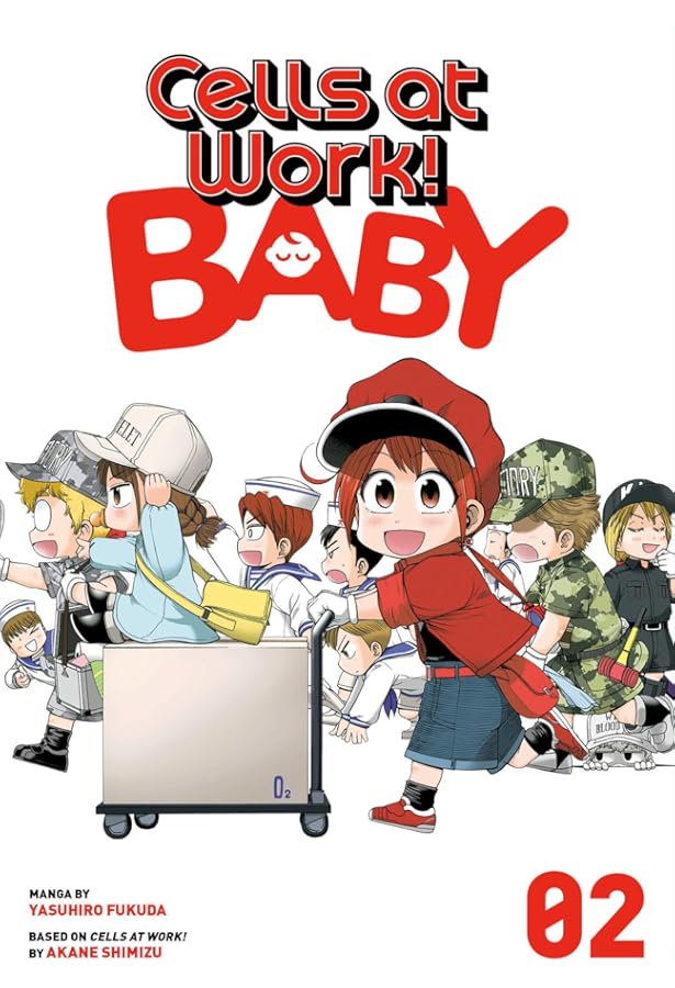 Cells at Work! Baby 4: Fukuda, Yasuhiro, Shimizu, Akane
